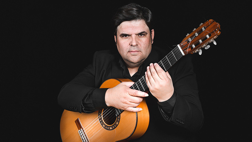 Ricardo Fernández del Moral con Belén López en el Teatro Real de Madrid
